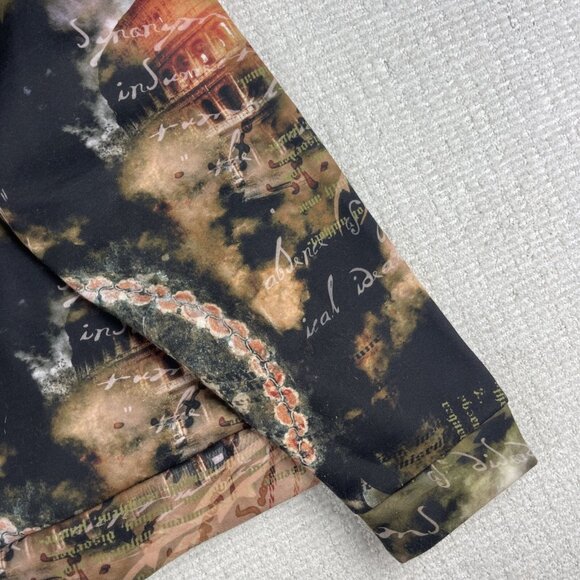 Jaded London Women's Renaissance AOP Y2K Hoodie Sweatshirt Sz 4 US, 36 EU - Picture 15 of 16